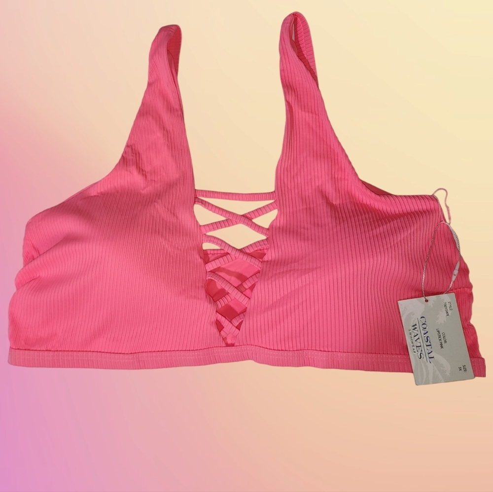 Coastal Sleeve Bikini Top